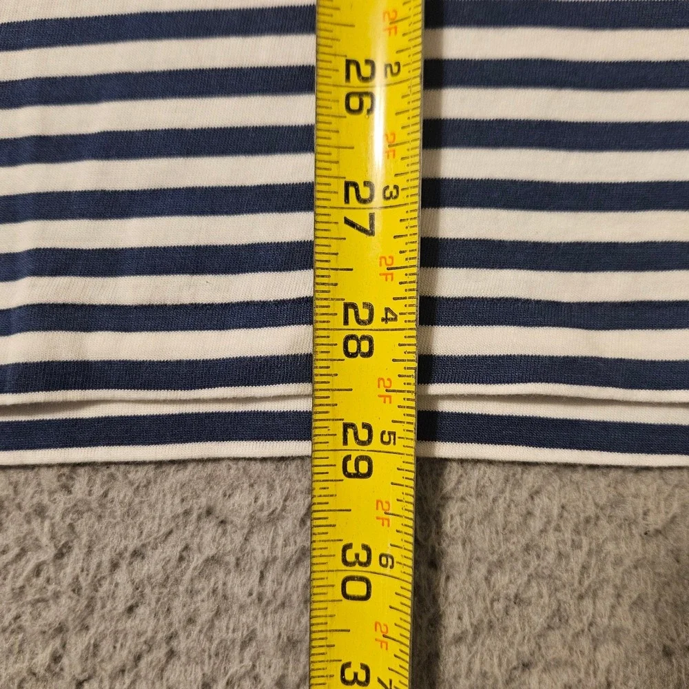 Polo Ralph Lauren Mens Classic Fit Striped T-Shirt Royal Blue White Large NWT